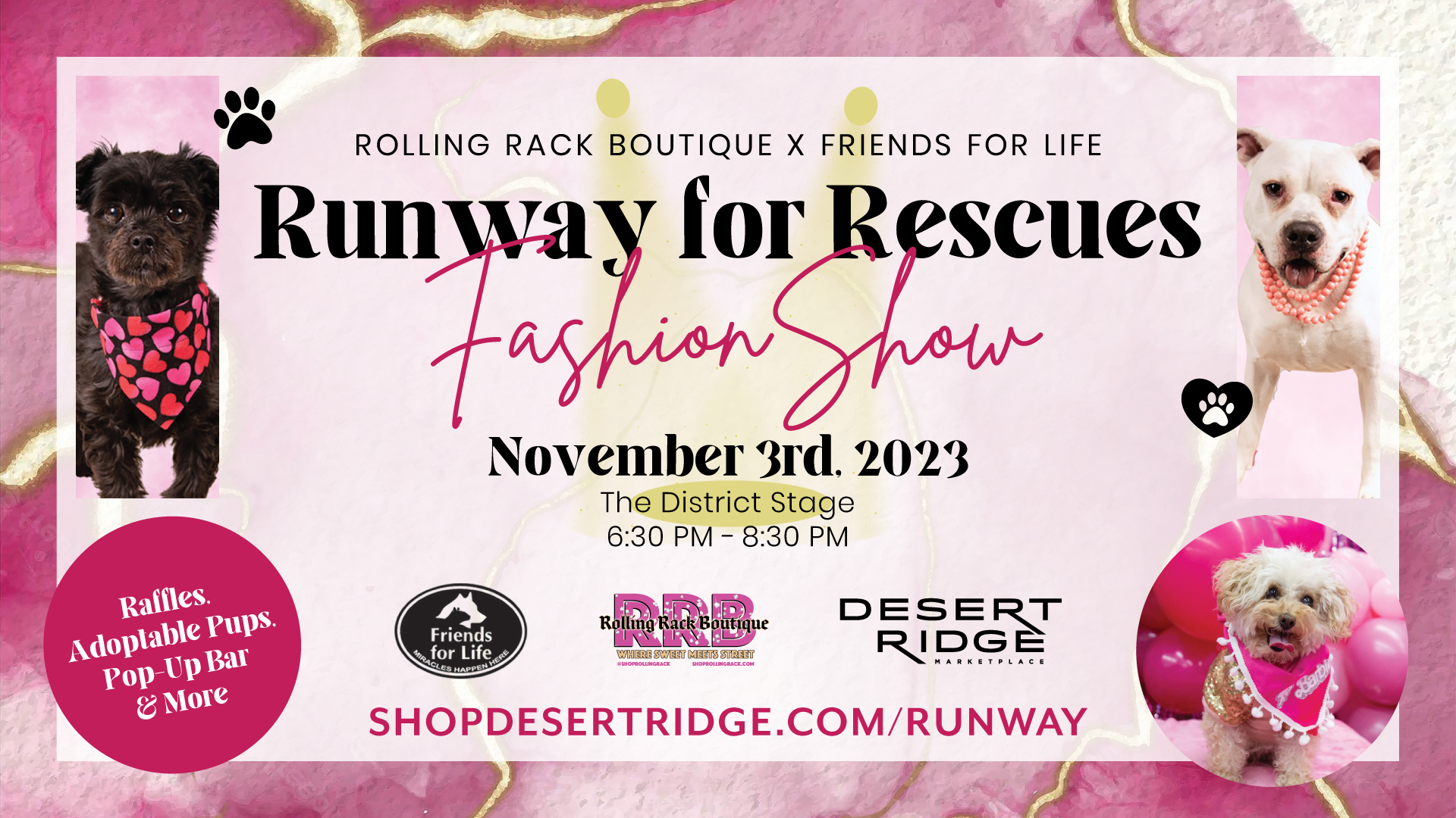 Runway for Rescues Fashion Show